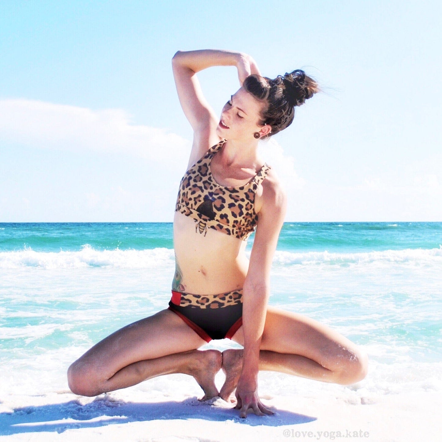 Hot Yoga Set by Girl On Fire Artwear