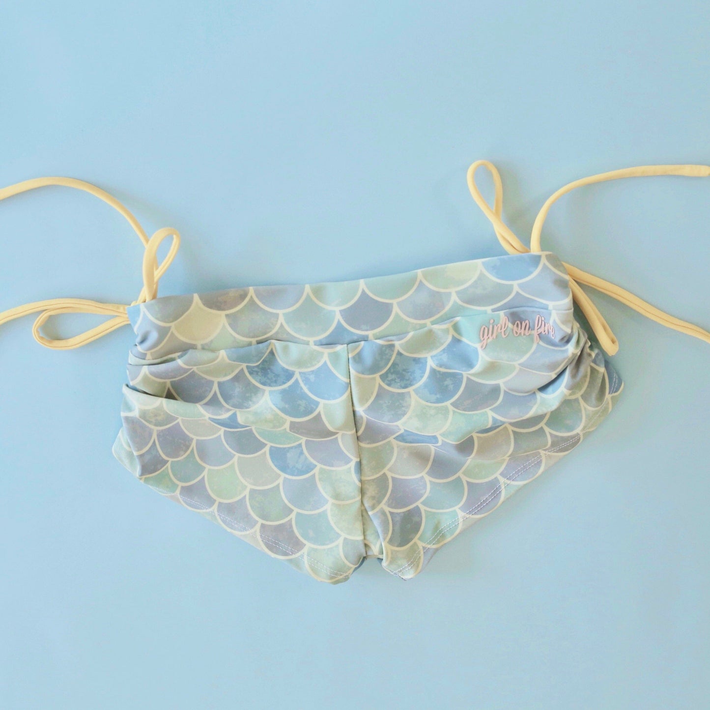 Mermaid Print Lulu Short by Girl On Fire Artwear