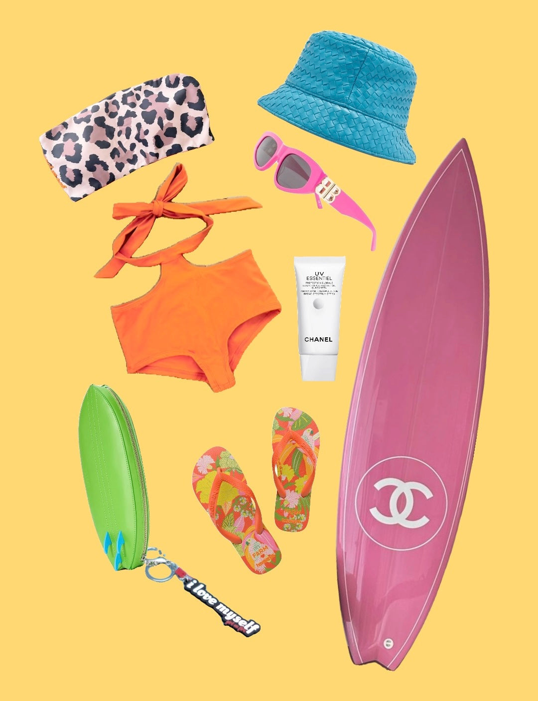 For the glamorous hot yoga surfing goddess...