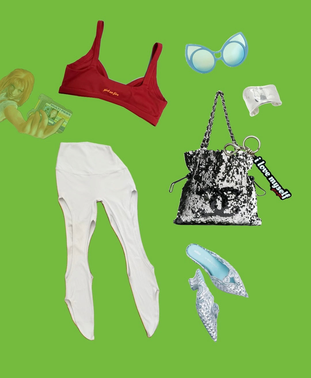 For the modern hot pilates queen...