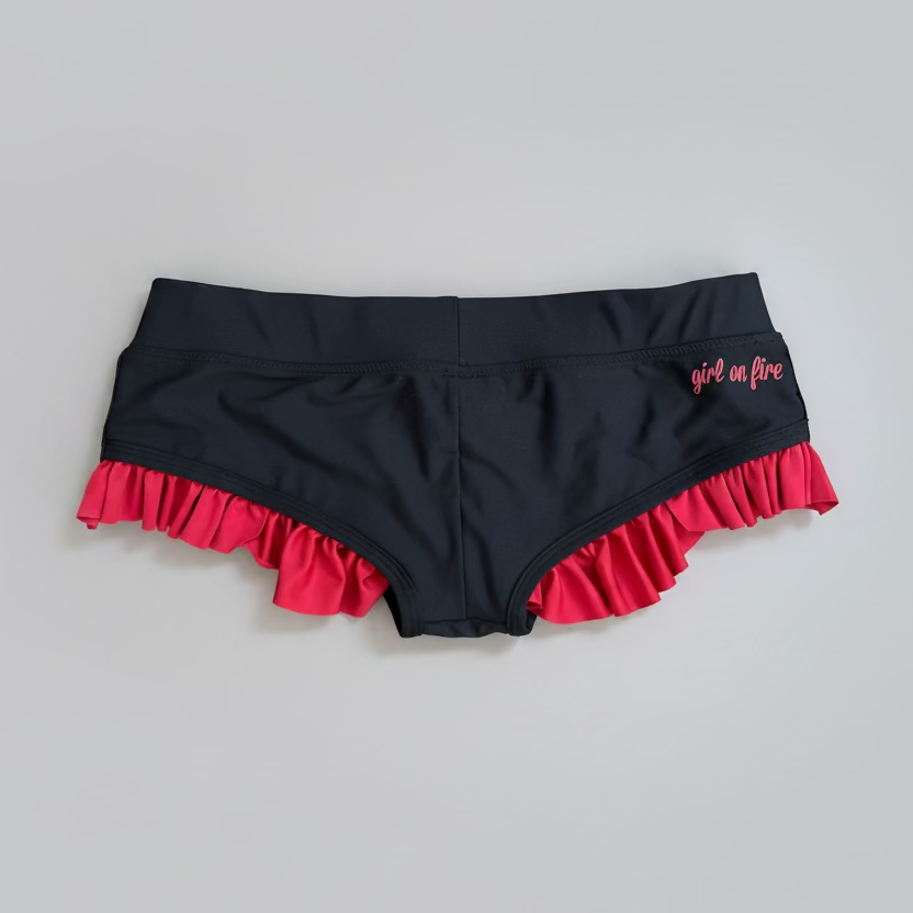 Angelina Low Rise Ruffle Short by GOF