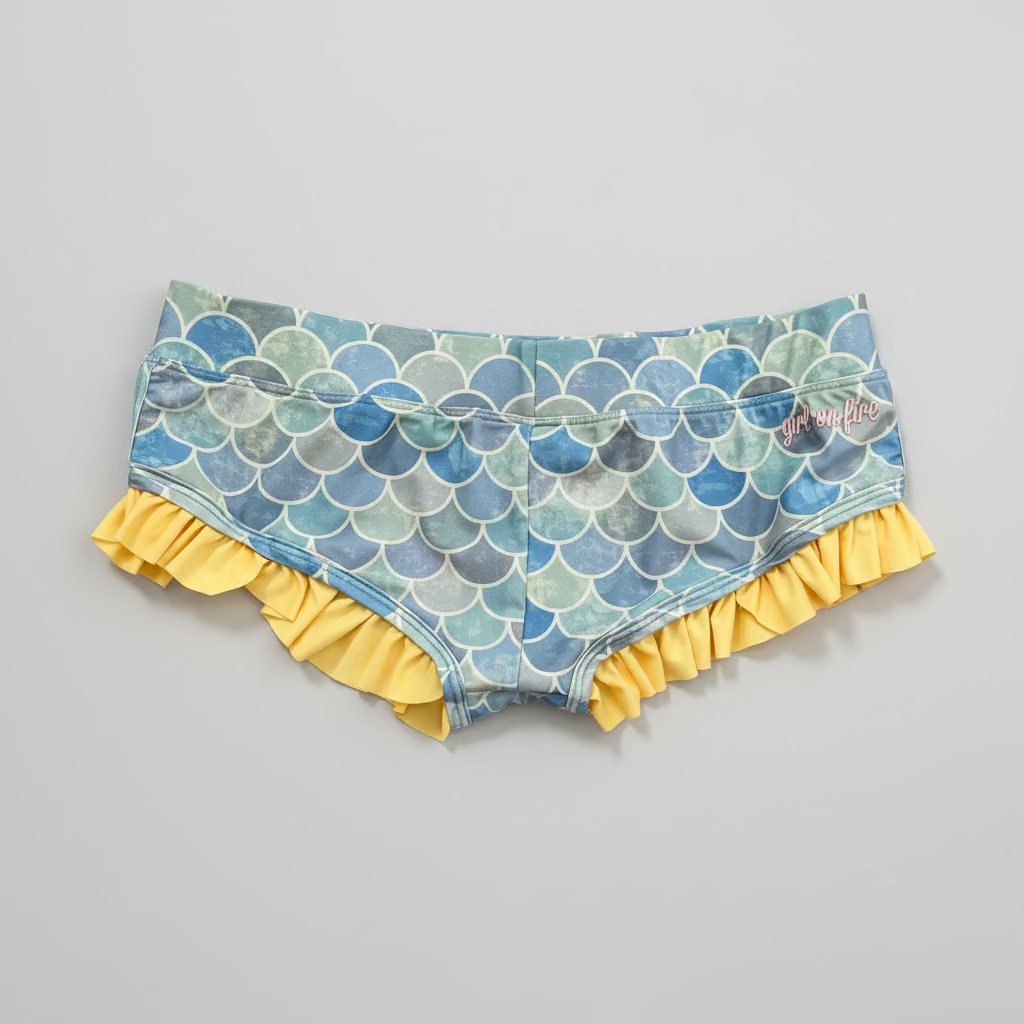 Angelina Low Rise Hot Yoga Short by Girl On Fire Artwear