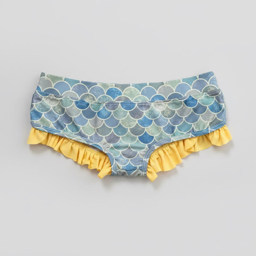 Angelina Mermaid Hot Yoga Low Rise Short by GOF