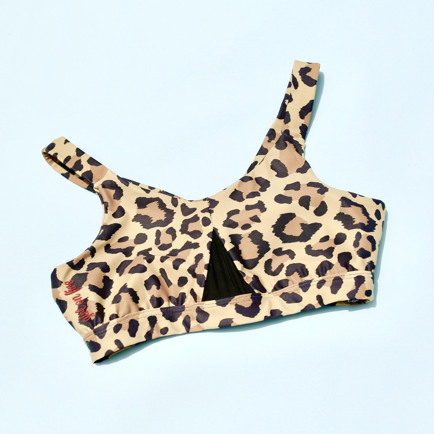 Deesse Bra in Leopard by Girl On Fire Artwear