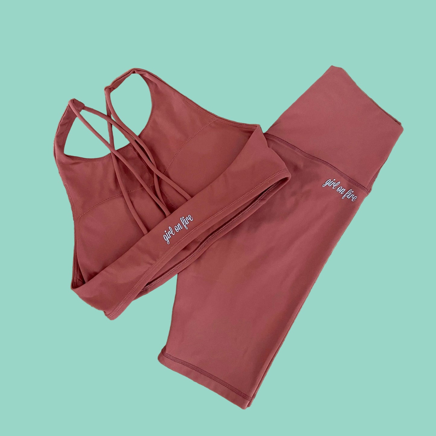 Dreamwear Hot Yoga Set by Girl On Fire Artwear