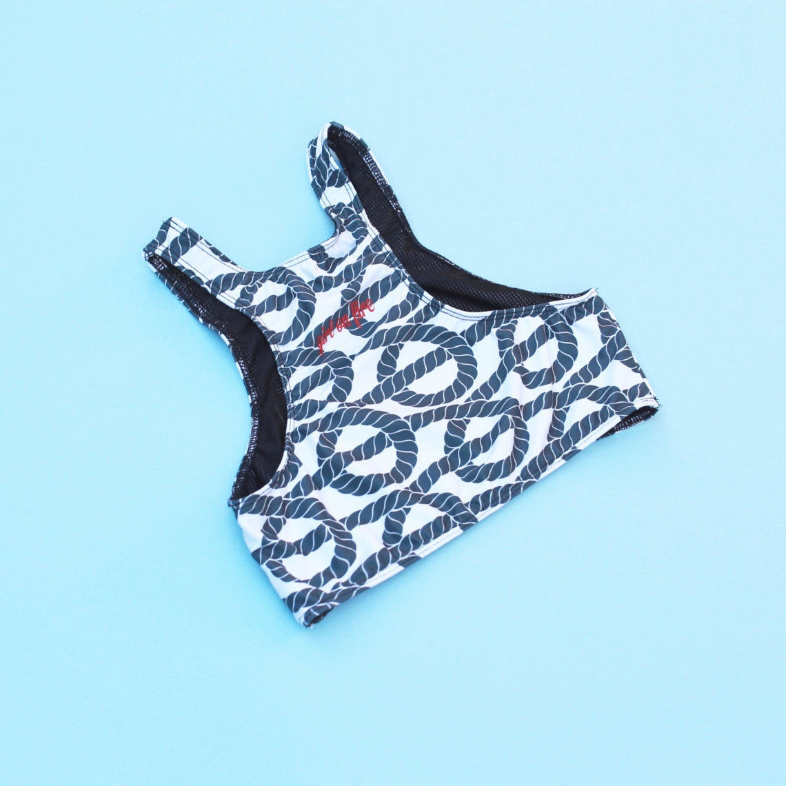 Emmie Sport Bra Magic Lasso by Girl On Fire Artwear