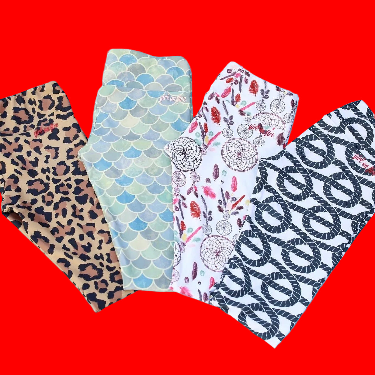 Lola Hot Yoga Pilates Legging by Girl On Fire Artwear