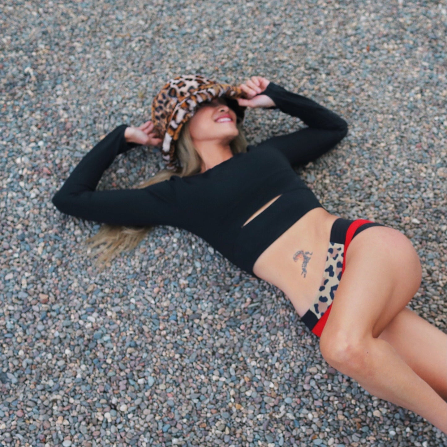 Angelica Jansen in Girl On Fire Artwear in Manhattan Beach California