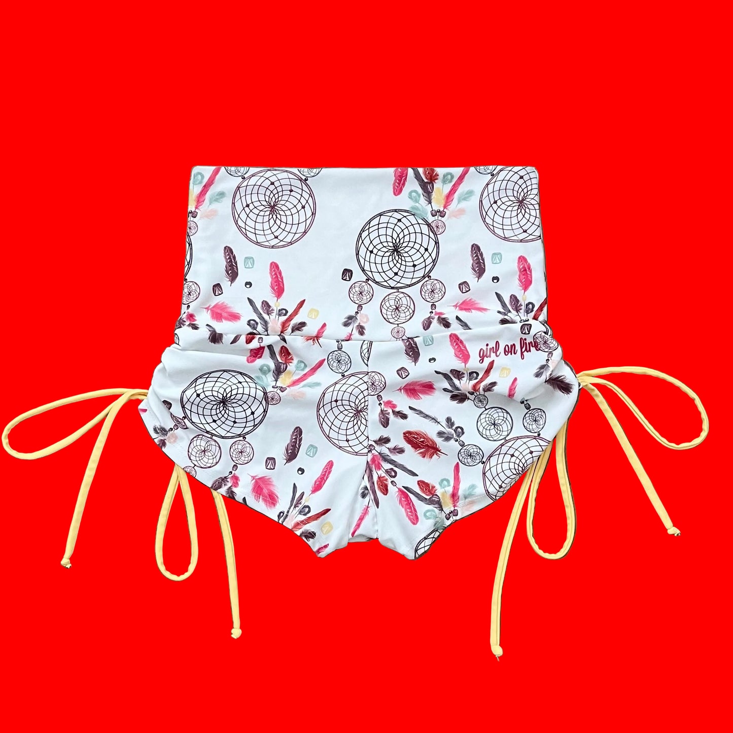 Side String High Waist Short by GOF