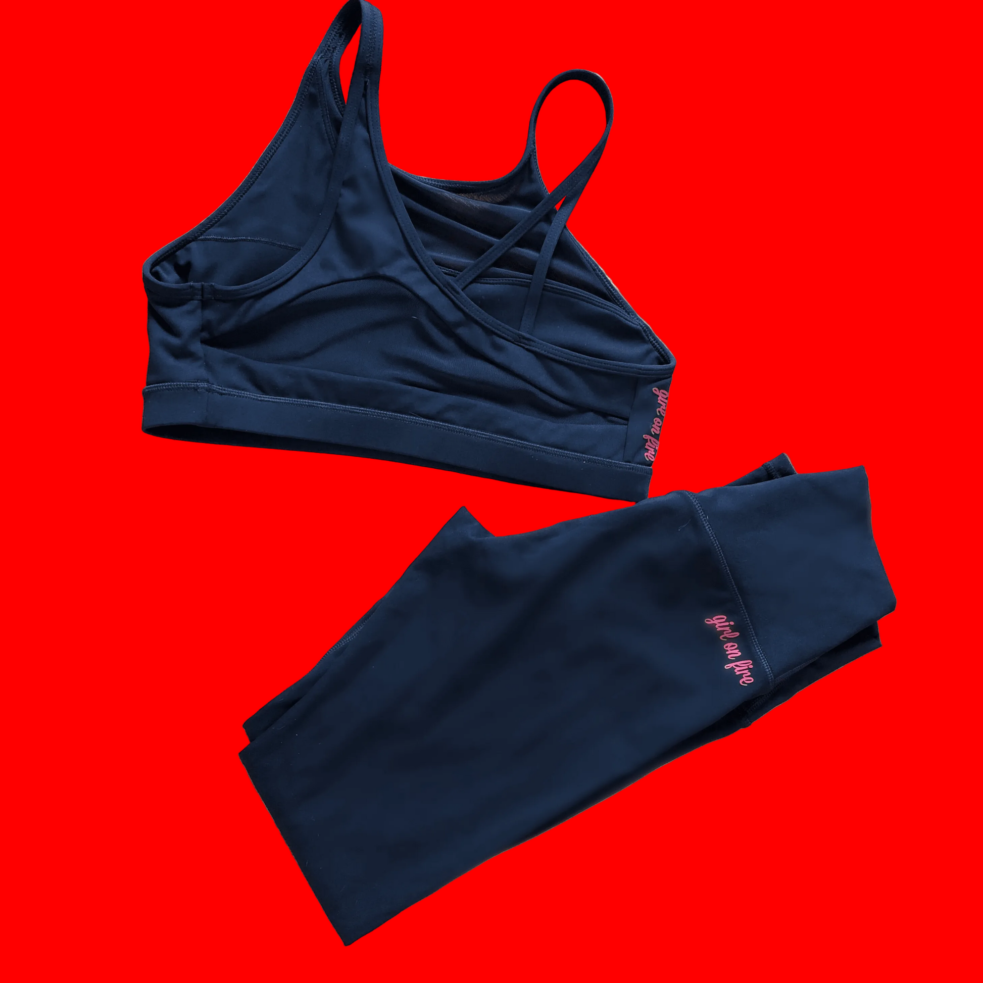 dreamwear hot pilates set by girl on fire artwear